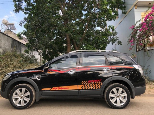 Bán Chevrolet Captiva đời 2009, màu đen, nhập khẩu 