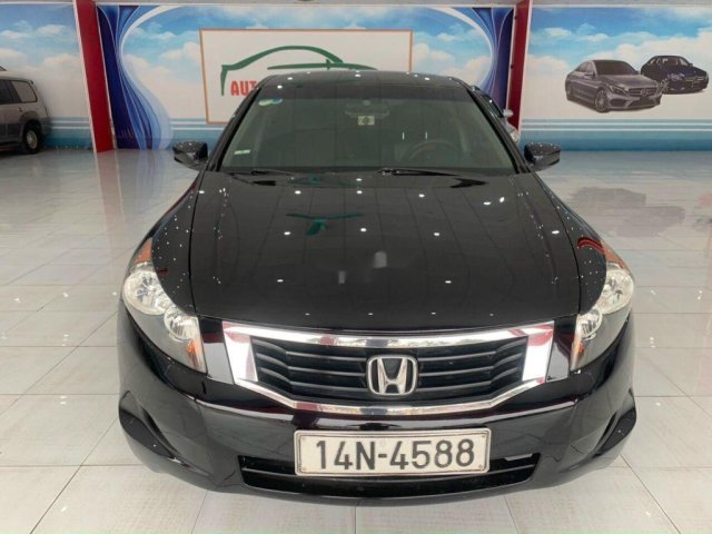 Bán Honda Accord 2008, màu đen số tự động, giá tốt0