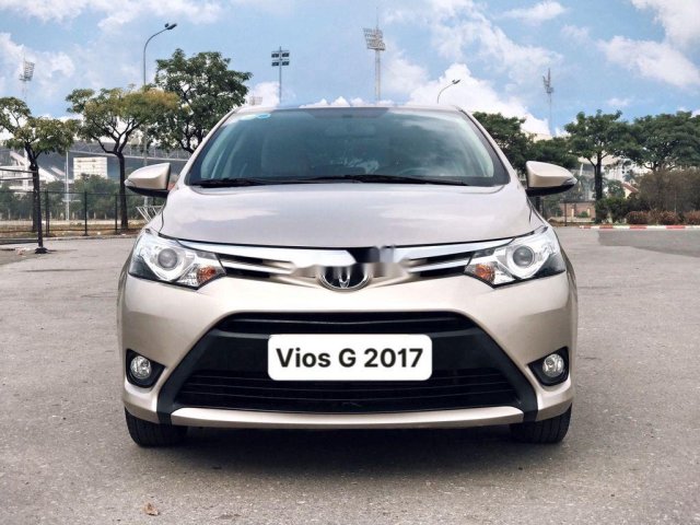 Cần bán xe Toyota Vios sản xuất 2017, giá thấp