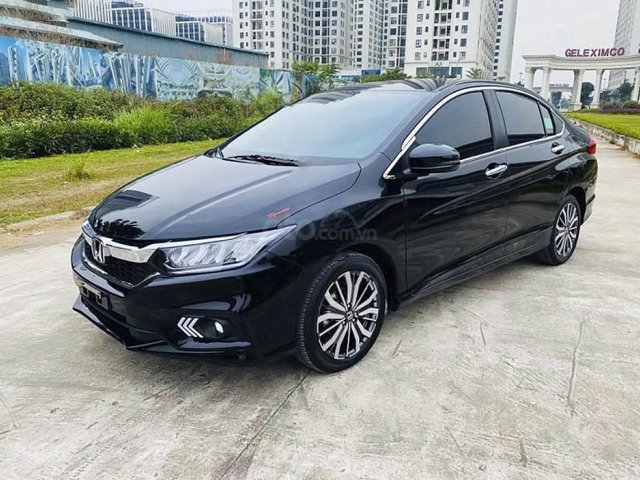 Cần bán lại xe Honda City năm sản xuất 2019, màu đen, 500tr0