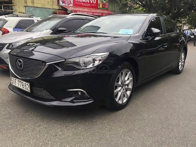 Cần bán xe Mazda 6 2.0 AT năm sản xuất 2016, màu đen, giá chỉ 620 triệu0