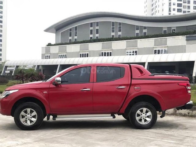 Xe Mitsubishi Triton 4x2 AT sản xuất năm 2016, màu đỏ, xe nhập, 480 triệu0