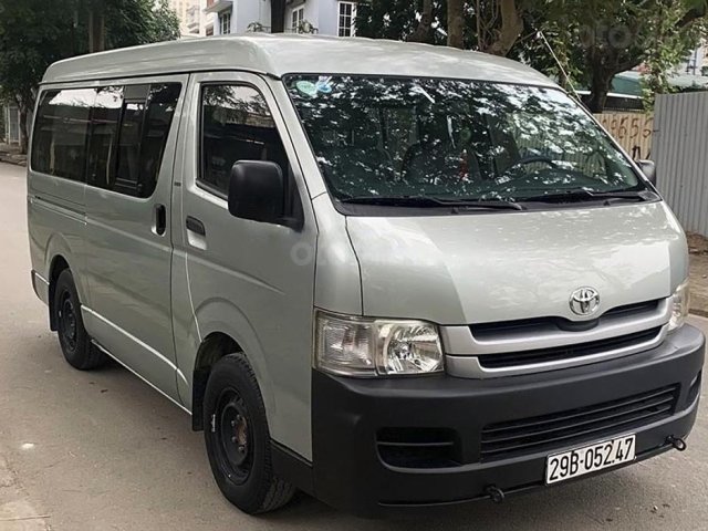 Bán xe Toyota Hiace đời 2010, màu xanh lam 0