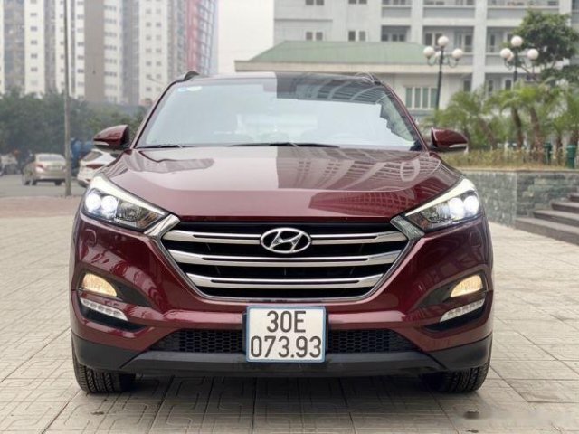 Bán ô tô Hyundai Tucson năm sản xuất 2016, màu đỏ còn mới0