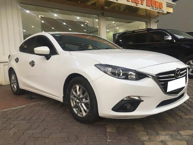 Bán xe Mazda 3 1.5 AT năm sản xuất 2015, màu trắng 0