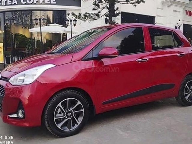 Cần bán Hyundai Grand i10 1.2 AT đời 2018, màu đỏ 0