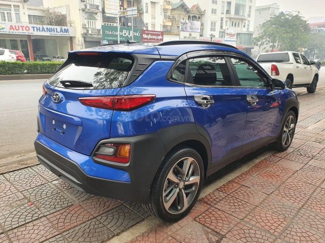 Bán Hyundai Kona sản xuất 2019, màu xanh lam, nhập khẩu0