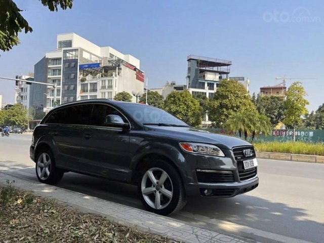 Bán Audi Q7 S-line 3.6 AT đời 2007, màu xám, nhập khẩu 