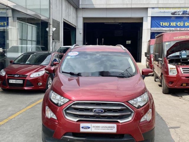 Bán xe Ford EcoSport đời 2018, màu đỏ, giá 528tr