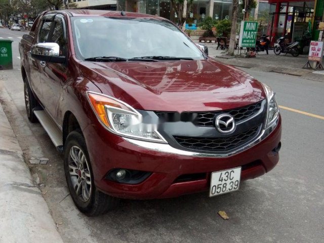 Cần bán gấp Mazda BT 50 năm 2014, màu đỏ, xe nhập 0