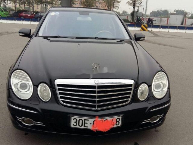 Bán Mercedes E200 đời 2007, màu đen0