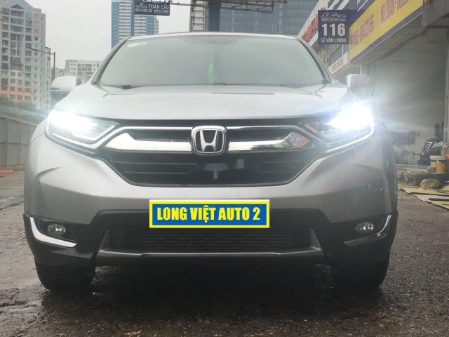 Cần bán Honda CR V đời 2019, màu bạc, xe nhập0