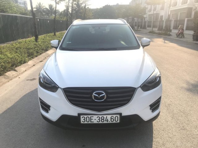 [HOT] Bán nhanh Mazda CX5 2.5 đời 2016 màu trắng, xe 1 chủ từ đầu biển HN, xe đẹp không 1 lỗi nhỏ