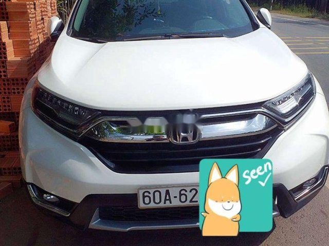 Bán Honda CR V năm sản xuất 2019, màu trắng, nhập khẩu 