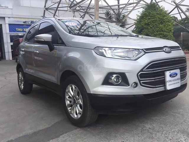 Bán ô tô Ford EcoSport Titanium 1.5L AT năm 2017, màu bạc0