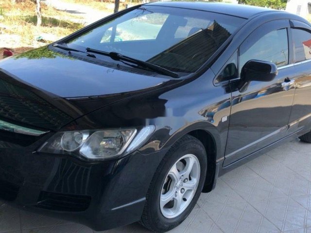 Cần bán gấp Honda Civic đời 2008, màu đen0