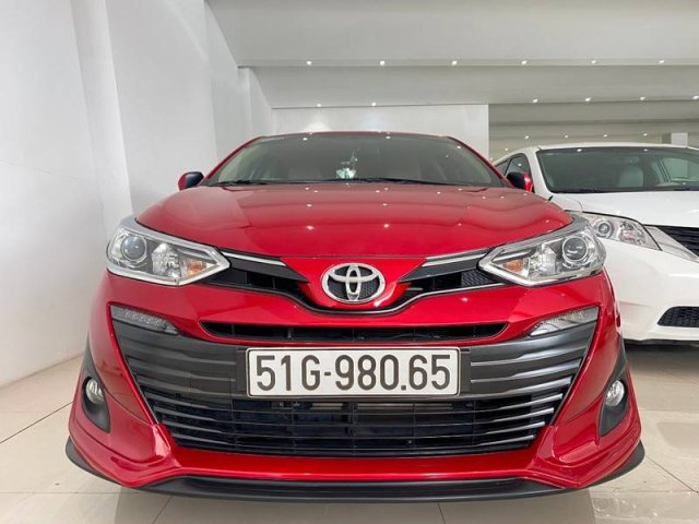 Cần bán lại xe Toyota Vios năm 2019, màu đỏ còn mới, giá chỉ 545 triệu