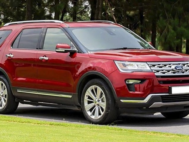 Bán ô tô Ford Explorer sản xuất năm 2019, màu đỏ, nhập khẩu còn mới0