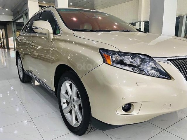 Bán Lexus RX 350 AWD sản xuất 2010, màu vàng, xe nhập