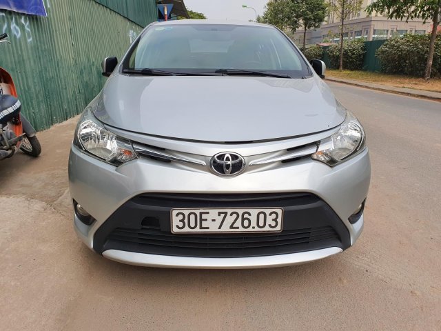 Bán Toyota Vios 1.5AT SX 2017, màu bạc biển Hà Nội0