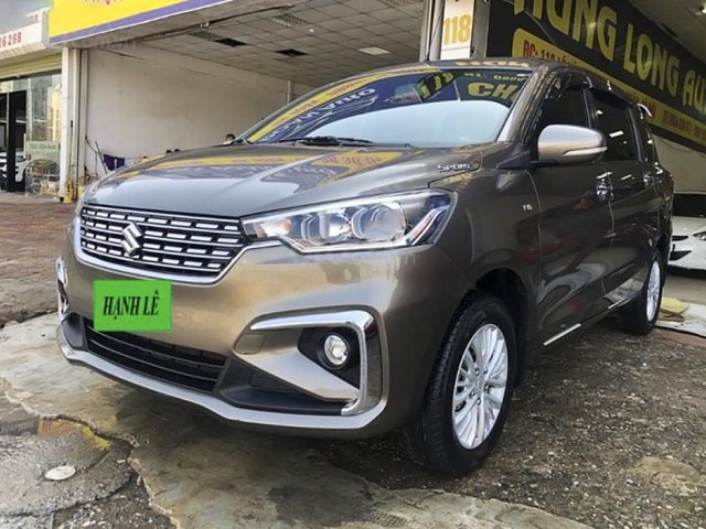 Cần bán gấp Suzuki Ertiga GLX 1.5 AT đời 2019, màu nâu, nhập khẩu 0