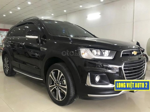 Cần bán xe Chevrolet Captiva năm 2017, màu đen còn mới, giá 630tr