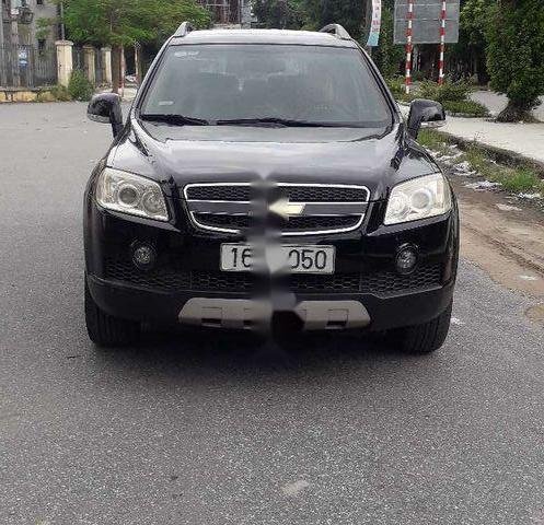 Xe Chevrolet Captiva sản xuất năm 2007, màu đen, xe nhập 