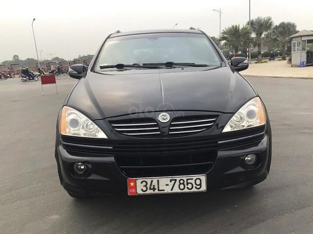 Cần bán lại xe Ssangyong Kyron năm 2005, màu đen, xe nhập còn mới0