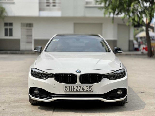 Bán Bmw 420i Grancoup Sport Line trắng/kem 2020