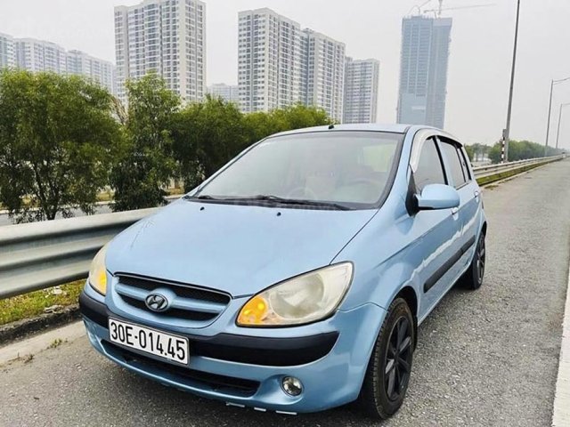 Xe Hyundai Getz năm sản xuất 2009, màu xanh lam, nhập khẩu còn mới, giá tốt