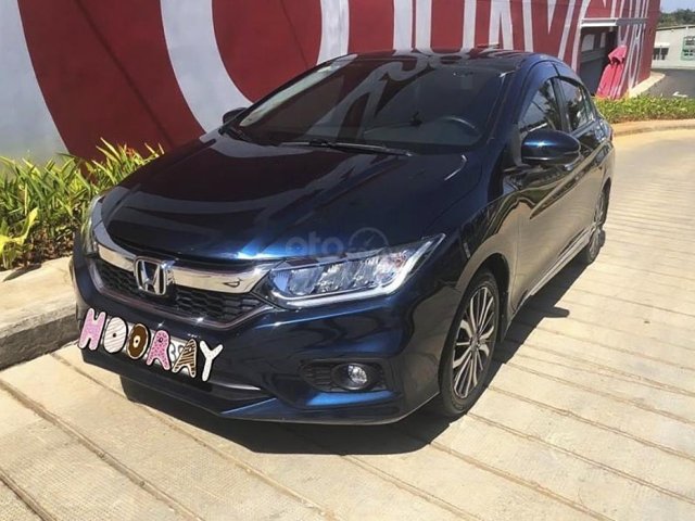 Bán xe Honda City đời 2017, màu xanh lam chính chủ, giá 510tr0