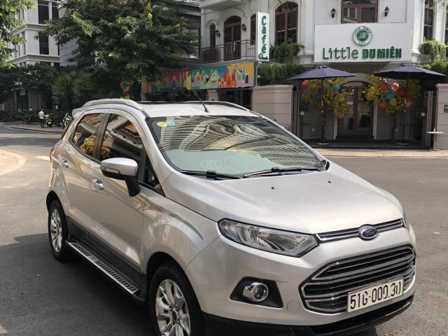 Ecosport Titanium 2017 bạc xe đẹp giá hợp lý