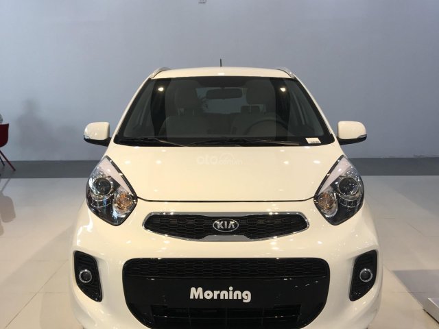 Kia Morning Luxury 2020 - màu trắng số tựu động - giao xe ngay - giá tốt - hỗ trợ trả góp0