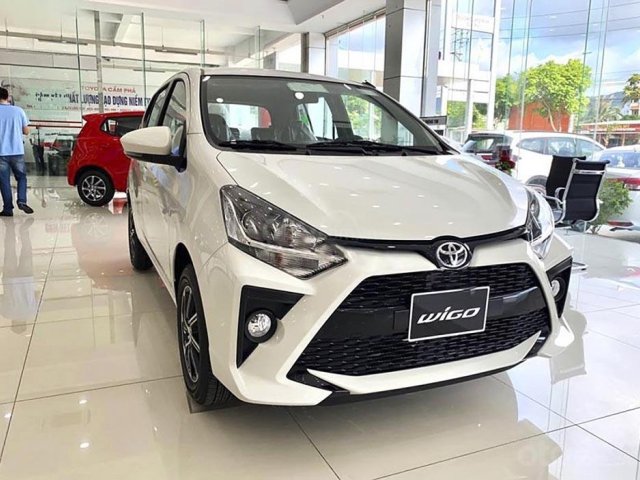 Bán Toyota Wigo 2021, màu trắng, nhập khẩu, 384 triệu0