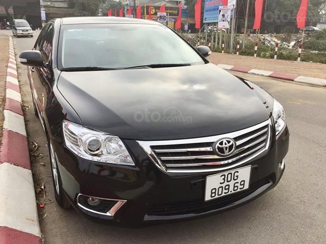 Bán Toyota Camry 2.4 2009, màu đen