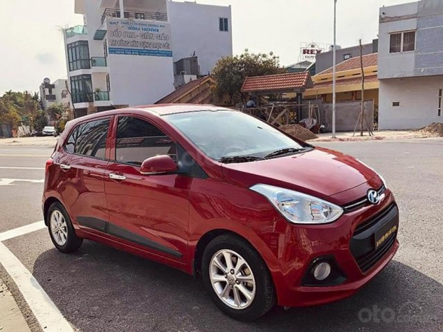 Bán Hyundai Grand i10 sản xuất 2016, màu đỏ, xe nhập, giá tốt