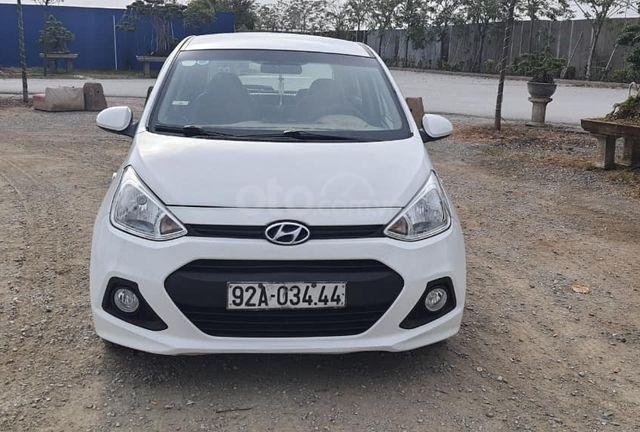 Bán nhanh Hyundai Grand i10 sản xuất 2014, màu trắng, nhập khẩu nguyên chiếc như mới