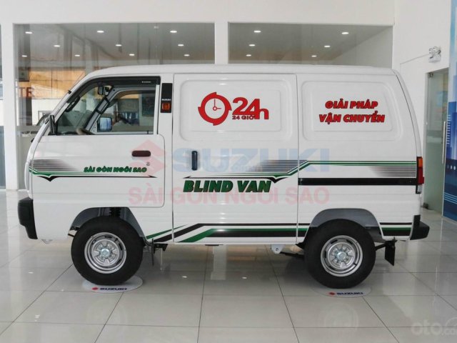 Suzuki tải Van 580KG - Xe chạy giờ cấm 24/24 trong thành phố, khuyến mãi hấp dẫn0