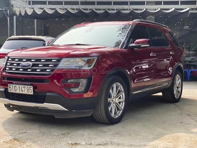 Cần bán xe Ford Explorer Limited đời 2017, màu đỏ, xe nhập còn mới