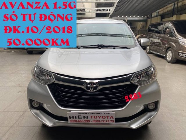 Cần bán Toyota Avanza sản xuất 2018, màu bạc, nhập khẩu 