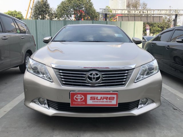 Cần bán xe Toyota Camry 2.5G 2014 gia đình Vũng Tàu đi 61.000Km - Xe cũ chính hãng Toyota Sure0