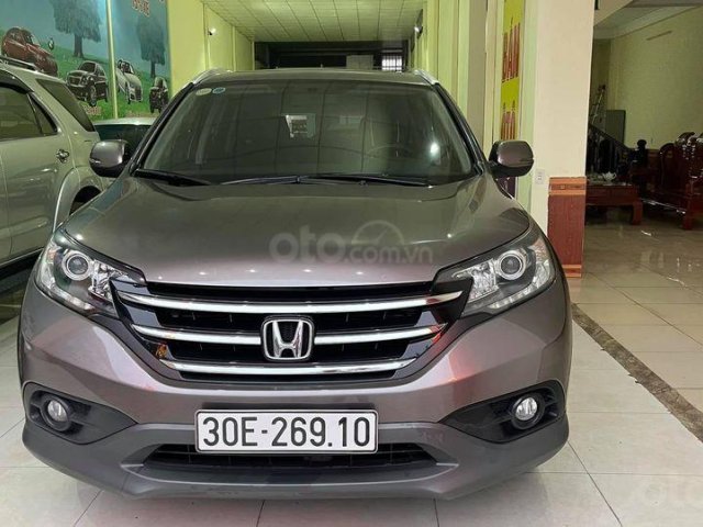 Bán ô tô Honda CR V 2.4 đời 2014, màu nâu số tự động0