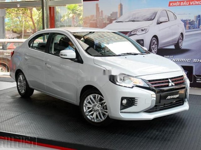 Bán xe Mitsubishi Attrage 2020, màu trắng, nhập khẩu nguyên chiếc, giá tốt