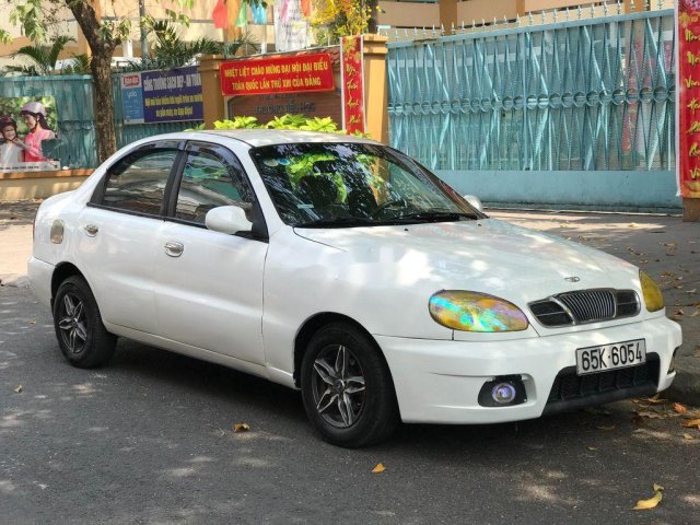 Bán ô tô Daewoo Lanos đời 2003, màu trắng, nhập khẩu0