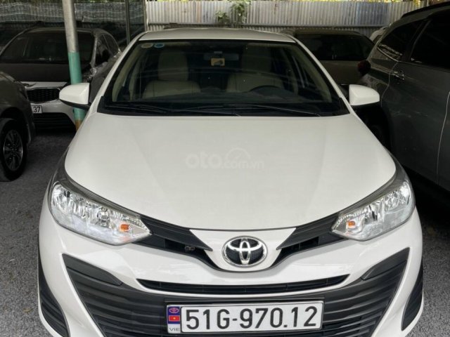 Bán xe Vios E sx 2019, màu trắng, như mới