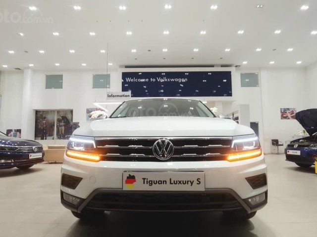 Báo giá: Giảm ngay ưu đãi tiền mặt xx triệu T4/2021 - xe VW Tiguan Luxury S 2021 đủ màu giao ngay, tặng Iphone120