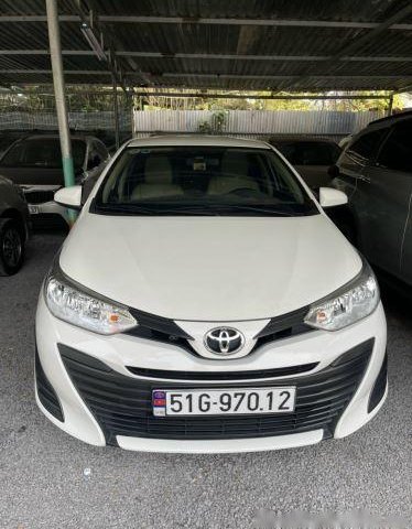 Xe Toyota Vios 1.5E MT năm sản xuất 2019, màu trắng, giá 435tr