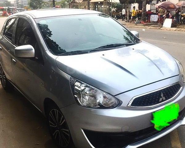 Bán Mitsubishi Mirage đời 2017, màu bạc, nhập khẩu 