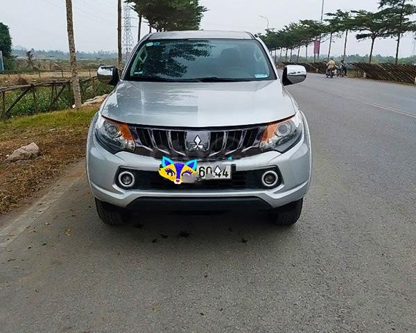 Bán xe Mitsubishi Triton năm 2017, màu bạc, giá chỉ 505 triệu