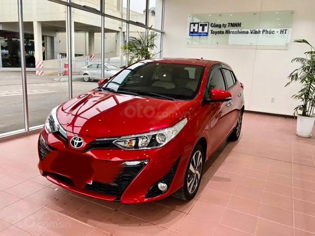 Bán Toyota Yaris 1.5 G đời 2019, màu đỏ, nhập khẩu 